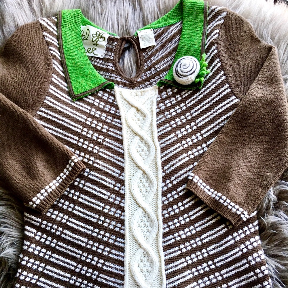 Unusual & sweet sweater